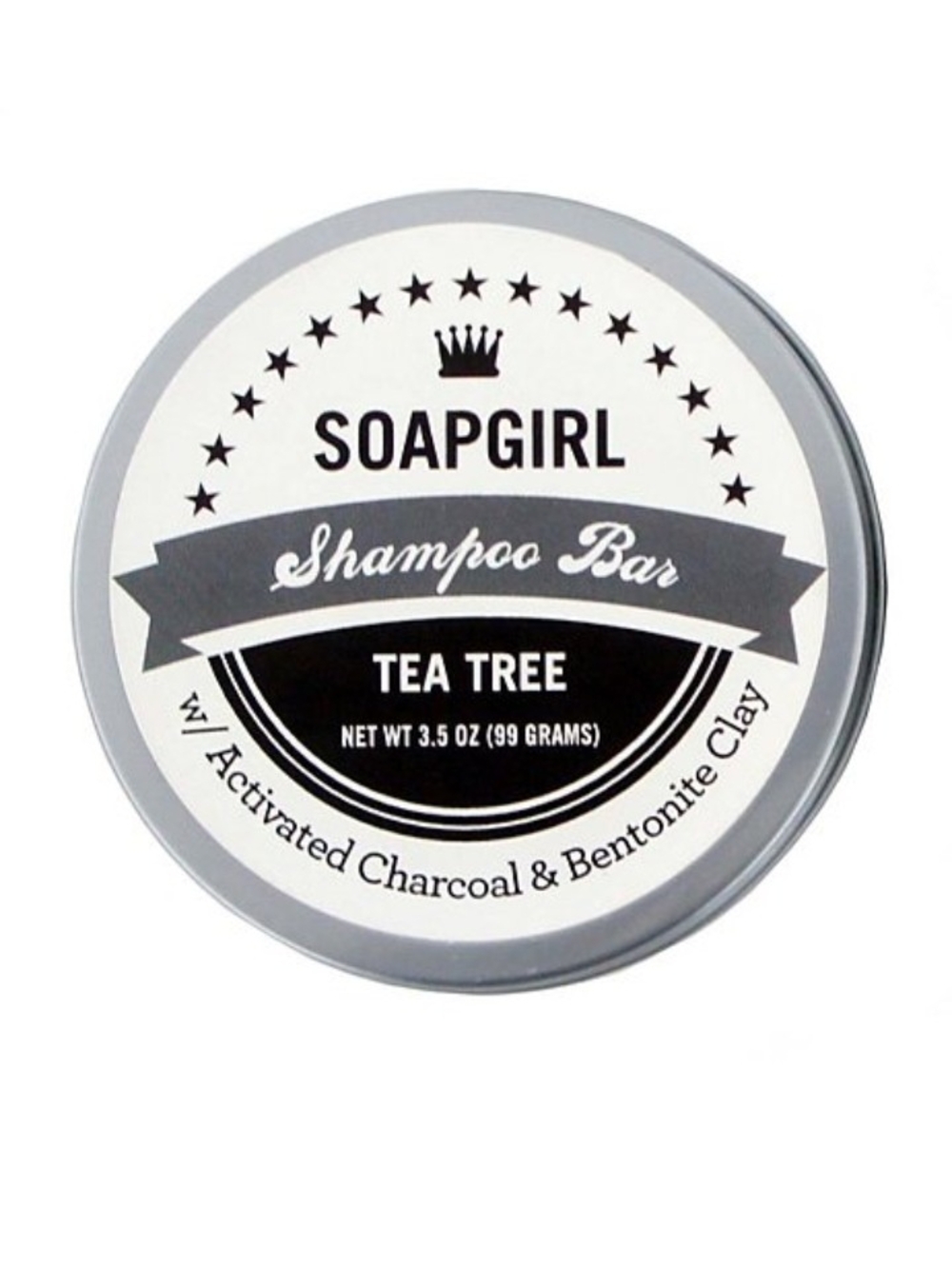 Tea Tree Shampoo Bar (Gray & White)